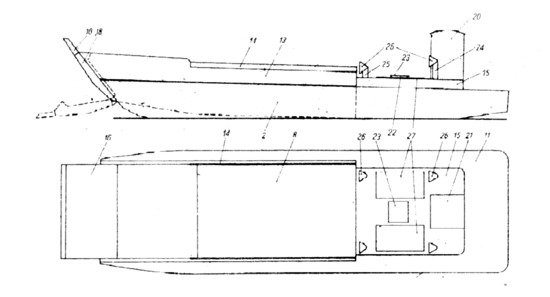 Maly Modelarz 1957-01 - Flota desantowa (LCM LANDING BARGE)